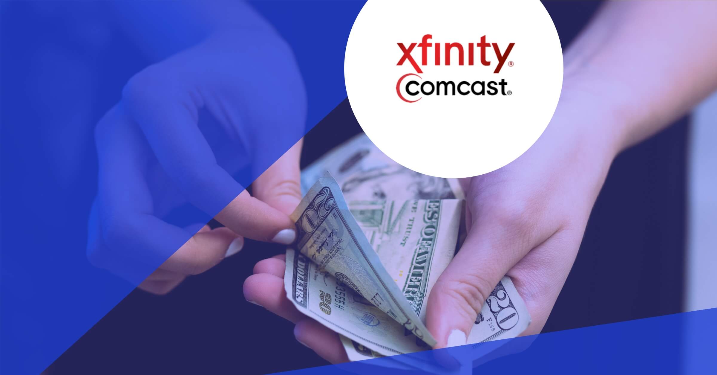 Xfinity logo.