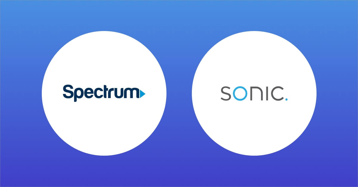 Spectrum vs Sonic internet.